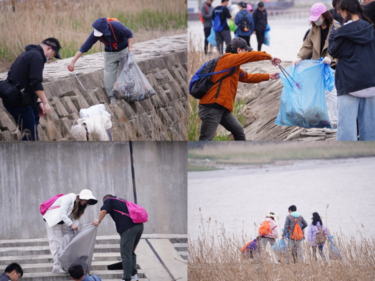 员工积极参与净滩行动